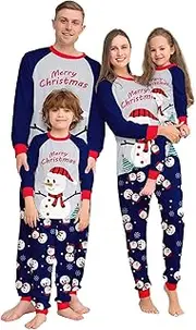 [JHCBKFF] Matching Family Christmas Pajamas Set Boys Girls Holiday Pjs for Women Men Sleepwear(B,Dad XXXL)