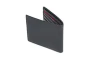 Ben Sherman Men's Bi-Fold Wallet Striped Ribbon Bill/Money Organiser Black