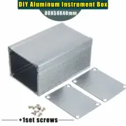 Electronic Aluminum PCB Instrument Enclosure Case Project Box DIY 80*50*40mm