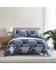 Nautica Avalon Patchwork Reversible Quilt Set
