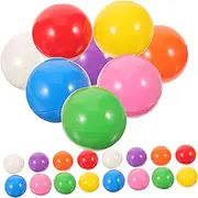 HONMEET Boys and Girls Favor Box 40Pcs Plastic Balls Openable Sphere Balls for Game No Burrs Compact Size for DIY Craft
