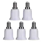 5pcs E14 to E27 Base Screw Light Lamp Bulb Holder Adapter Socket Converter HOT