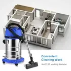 (British Standard)30L Wet & Dry Vacuum Cleaner 1600W 18Kpa Suction Power Push AU
