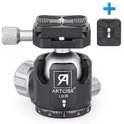 ARTCISE Lower-profile Tripod Head All Metal Ball Head Panoramic Ball Head