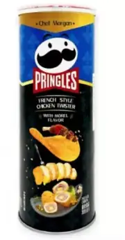 PRINGLES CHEF MORGAN - FRENCH CHICKEN TWISTER - CHINA - 80G - LIMITED CHIPS