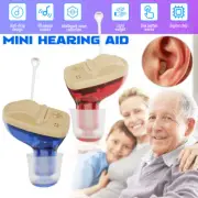 MiNi Digital Invisible Hearing Aids ITE Sound Voice Amplifier Enhancer L/R