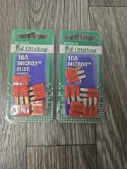 2 Lumision Preimum Automotive ATL Micro3 - 10A Fuses - Pack of 5