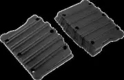 AN Billet 10 Gauge Rocker Box Top Cover Black Breakout CVO 13-14