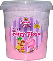 Sweet and Sour Fairy Floss Cotton Candy 60 g (Pack of 12)
