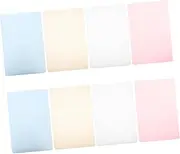 TEHAUX 8pcs Plastic Clay Pressure Board for Polymer Clay Pottery Sculpting Tools