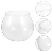 Jar Aquarium Transparent Goldfish Bowl Mini House Vase