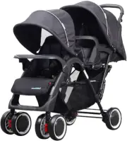 Tandem Stroller Twin Pram New Born to Toddler