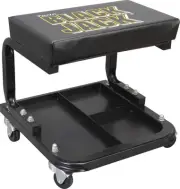 Torin TR6100W BlackJack Rolling Creeper Garage/Shop Seat Padded Mechanic Stoo...