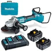MAKITA 18Vx2 Brushless AWS 2 x 5.0Ah 180mm Angle Grinder Kit DGA701T2U1