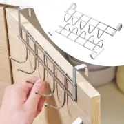 Coat Hanger Door Hook Towel Hanger Rack 5 Hooks Rack Bathroom Organizer