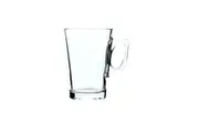 Set Of 6 BlinkMax Glass Coffee Mugs Hot Cold Beverage Party Drinkware Cups 132ML