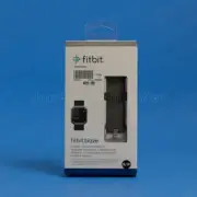 Genuine Fitbit Replacement Band for BLAZE (Accessory Classic Leather Metal Slim)
