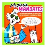 2023 Maxine's Mandates Wall miny Calendar