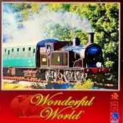 Vintage Steam Train 500 Piece Jigsaw Puzzle Unopened Original Box
