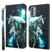 For Nokia G22 3D Painting Pattern Flip Leather Phone Case