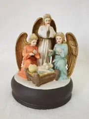 Vintage Xmas Large Porcelain Manger