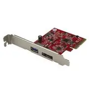 StarTech 2-Port USB 3.1 (10Gbps) and eSATA PCIe Card - 1x USB-A and 1x eSATA PEXUSB311A1E