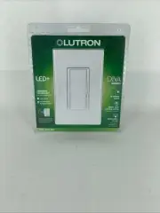 Lutron LED + Diva Dimmer Switch DVWCL-153WH White - #19216R