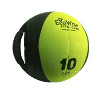 在飛比找蝦皮商城優惠-美國【EcoWise】雙握把藥球 10磅 4.5kg 橄欖綠
