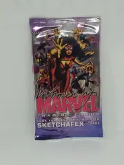 2008 Rittenhouse Women Of Marvel - 5 Unopened Sealed Packs Of Trading Cards