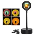USB Night Light 4 Color LED Sunset Projection Lamp Home Living Atmosphere Lights