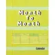 Month To Month Calendar: Calendars Monthly Planners, Monthly Budget Planner, Expense Finance Budget By A Year Monthly Weekly & Daily Bill Budge