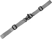 uxcell Backpack Chest Strap [1PCS] - Adjustable Sternum Straps with Emergency Whistle Buckle Use for Backpack Replacement & Hiking - [Grey] Chest Belt Hollow Quick Release Buckle