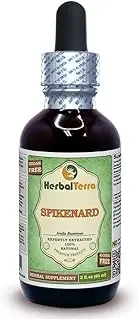 Spikenard (Aralia racemosa) Glycerite, Organic Dried Roots Alcohol-FREE Liquid Extract 2 oz