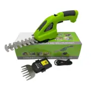 2 IN 1 Gardening Cordless Electric Scissors Electric Pruning Shear with Charger