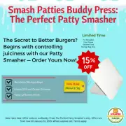 Burger Press: The Perfect Patty Smasher