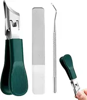 Toenail Clippers - Thick Toenail Clippers Anti-Splash | Splash-Proof Curved Pedicure Tool for Seniors Adults Women and Men