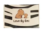 Love By Emi Plush White Tiger And Music Box Factory Sealed Box Perfect Condition