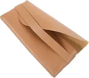 [Healeved] PU Leather Sunglasses Case Lightweight Glasses Storage Pouch for Eyewear Protection Stylish Design for Travel Everyday Use