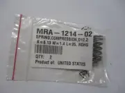 LOT OF 2 HP INDIGO MRA-1214-02 COMPRESSION SPRING