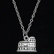 [ZOJK] Necklace 16X13Mm Pendants Short Long Women Men Colar Choker Jewelry Gift