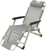 Zero Gravity Lounge Chair, Zero Gravity Chair Outdoor Zero Gravity Lounge Chair Foldable Adjustable Recliner Chair Comfortable Breathable for Garden Beach Lawn Pool Max Load 150KG Lounge Chair