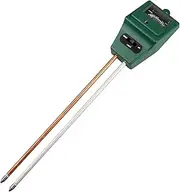 EZONEDEAL 3-in-1 Soil Ph Tester/Moisture/Light, Test Kit for Moisture, Soil Moisture Meter, Soil Ph Meter Great for Home and Garden, Lawn, Farm, Indoor & Outdoor Use Soil Tester