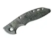 RICK HINDERER Smooth Black Micarta Handle Scale for 3" XM-18 Knife