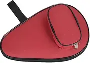 Table Tennis Bag, Paddle Storage Case, 11.81 x 7.48 inches, Racket Organizer Holder, Protective Cover with Ball Bag for Enhanced Bat Protection, Waterproof, Wear-Resistant Design