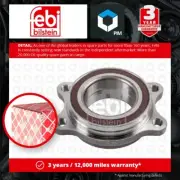 Wheel Bearing fits AUDI Q5 8RB 2.0 3.2 2.0D 3.0D 11 to 17 8K0407625A 8K0407625P