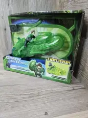 Green Lantern Action Figure Transforming Cycle NIB Mattel
