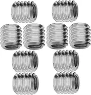 10pcs Stainless Steel Thread Repair Inserts for Computer Fixtures Threaded Inserts Kit