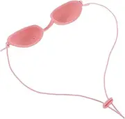 NOLITOY Protection Goggles 1 Pair of Tanning Bed Goggles Comfortable Silicone Material