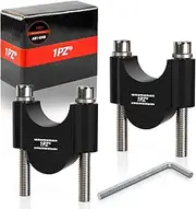 1PZ AB1-UH8 28mm Universal Handlebar Risers for 1 1/8 Handlebars Compatible with Husaberg, Can Am Spyder F3 Triumph & Kawasaki KLX250S High-Strength Chromoly Steel Bolts