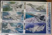 USN 1/350 AIRCRAFT SET Tamiya 78006, sealed New In Box See Pics